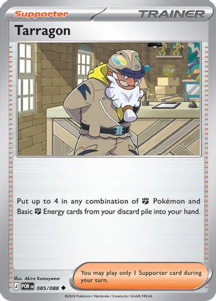 Tarragon 085/088  - Reverse Holofoil ME03 Perfect Order