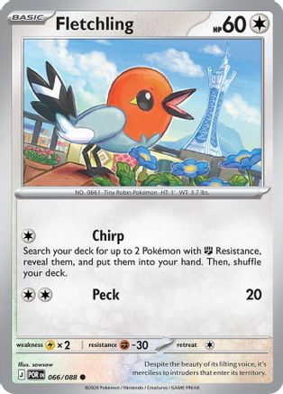 Fletchling 066  ME03 Perfect Order