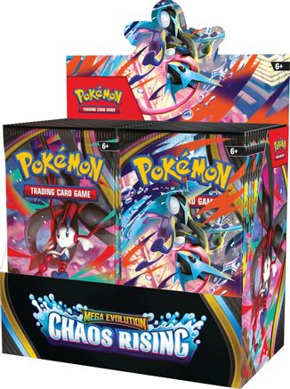Pokemon Mega Evolution: Chaos Rising Booster Box