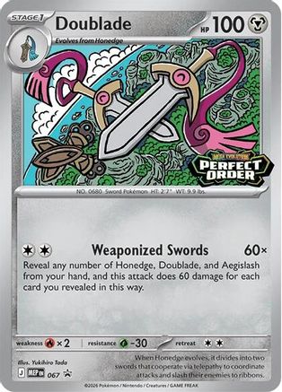 Doublade 067  ME Mega Evolution Promo