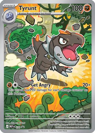 Tyrunt 070  - Holofoil ME Mega Evolution Promo