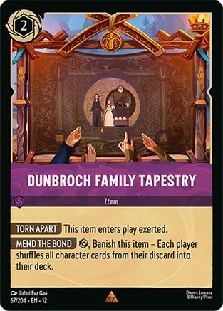 DunBroch Family Tapestry (67/204) - Wilds Unknown