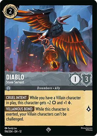 Diablo - Stone Servant (196/204) - Wilds Unknown Cold Foil
