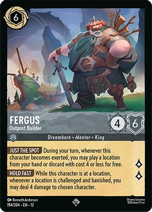 Fergus - Outpost Builder (194/204) - Wilds Unknown