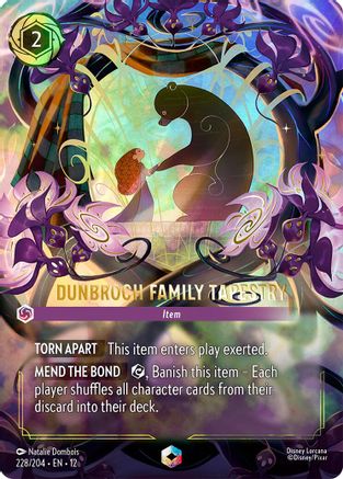 DunBroch Family Tapestry (Enchanted) (228/204) - Wilds Unknown Holofoil