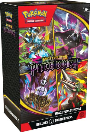 (Pre-Order)Pokemon Mega Evolution: Pitch Black Booster Bundle - July
