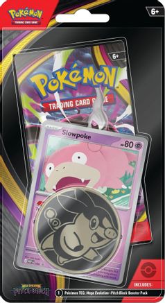 Pokemon Mega Evolution: Pitch Black Single Pack Blister [Slowpoke]