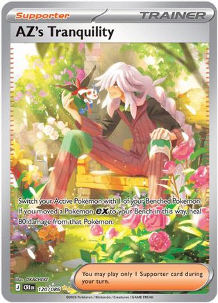 AZ's Tranquility 120/086  - Holofoil ME04 Chaos Rising