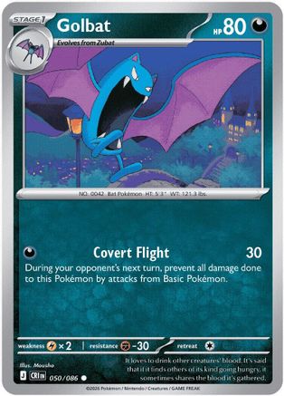 Golbat 050  ME04 Chaos Rising