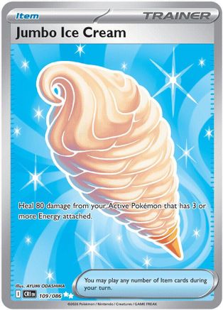 Jumbo Ice Cream 109  - Holofoil ME04 Chaos Rising