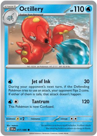 Octillery 017  ME04 Chaos Rising