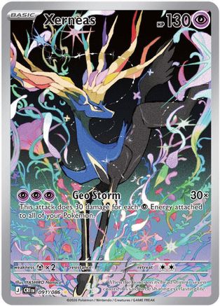 Xerneas 091/086  - Holofoil ME04 Chaos Rising