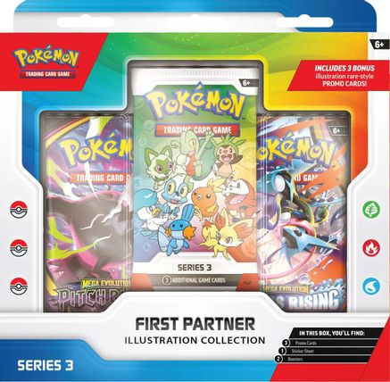 Pokemon First Partner Illustration Collection (Series 3)