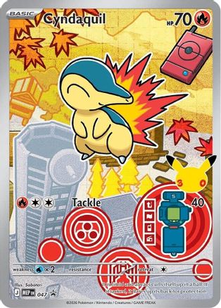 Cyndaquil 047  - Holofoil ME Mega Evolution Promo