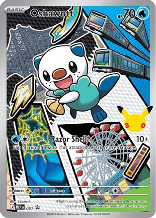 Oshawott 051  - Holofoil ME Mega Evolution Promo