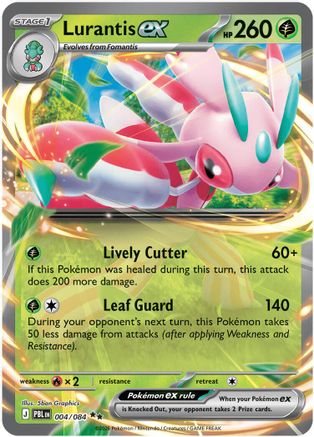 Lurantis ex 004/084  - Holofoil ME05 Pitch Black