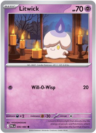 Litwick 036  ME05 Pitch Black