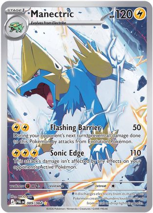 Manectric 089/084  - Holofoil ME05 Pitch Black