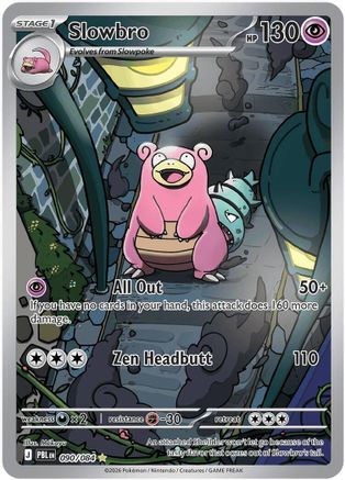 Slowbro 090/084  - Holofoil ME05 Pitch Black