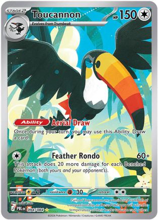 Toucannon 094/084  - Holofoil ME05 Pitch Black