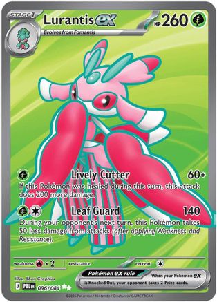 Lurantis ex 096/084  - Holofoil ME05 Pitch Black