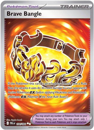 Brave Bangle 104  - Holofoil ME05 Pitch Black