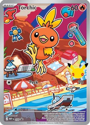 Torchic 056  - Holofoil First Partner Collection 2026