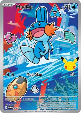 Mudkip 057  - Holofoil First Partner Collection 2026
