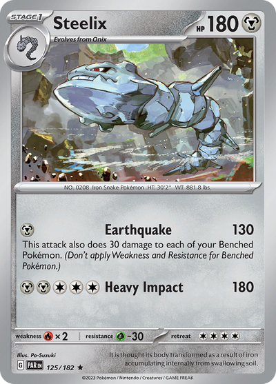 Steelix (125/182) [Paradox Rift]