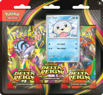 (Pre-Order) Pokemon Mega Evolution: Delta Reign 3 Pack Blister [Seel] - November