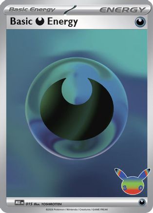 Basic Darkness Energy 015  - Holofoil MEE Mega Evolution Energies