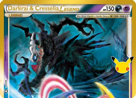 Darkrai & Cresselia Legend (Top) 099  - Holofoil ME 30th Celebration Classic Collection