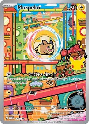 Morpeko 135/128  - Holofoil ME 30th Celebration