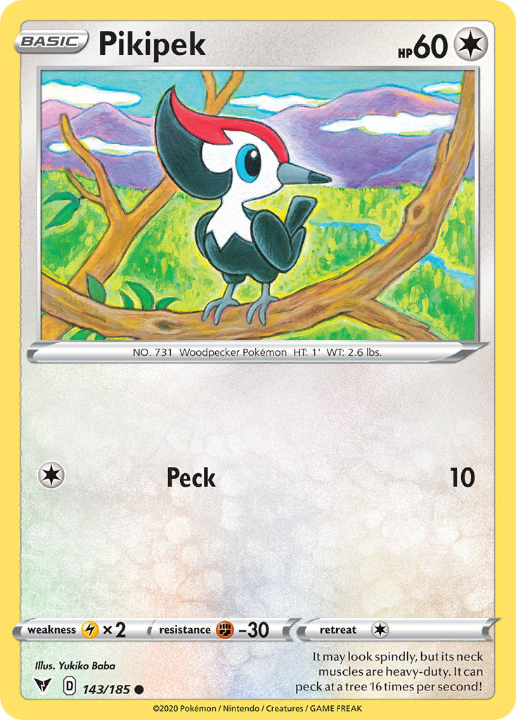 Pikipek (143/185) [Sword & Shield: Vivid Voltage]