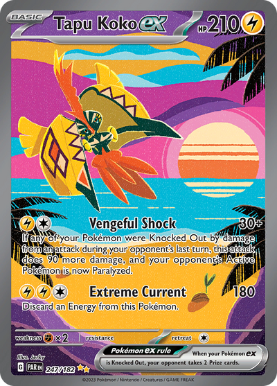 Tapu Koko ex (247/182) [Paradox Rift]