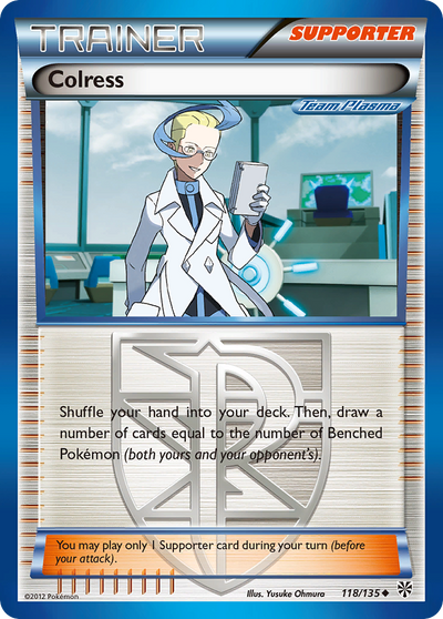 Colress (118/135) [Black & White: Plasma Storm]