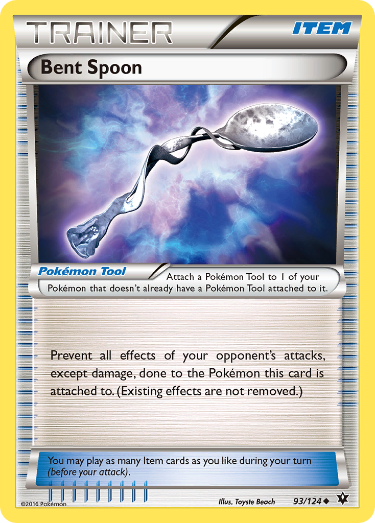 Bent Spoon (93/124) [XY: Fates Collide]