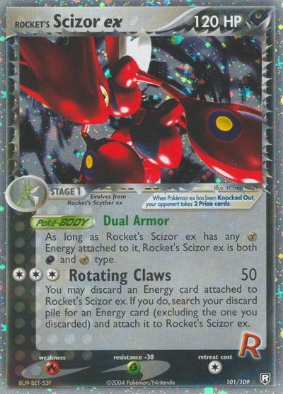 Rocket's Scizor ex (101/109) [EX: Team Rocket Returns]