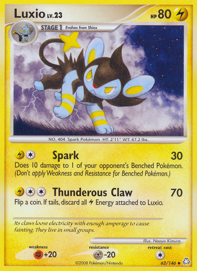 Luxio (62/146) [Diamond & Pearl: Legends Awakened]