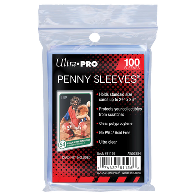 Ultra Pro Card Sleeves - 100