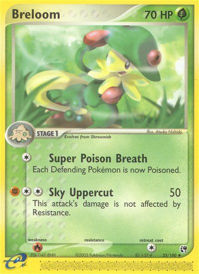 Breloom (33/100) [EX: Sandstorm]