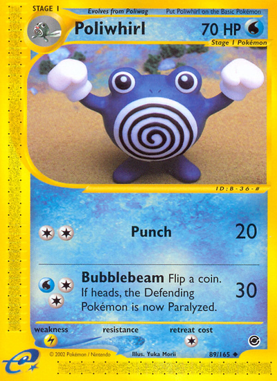 Poliwhirl (89/165) [Expedition: Base Set]