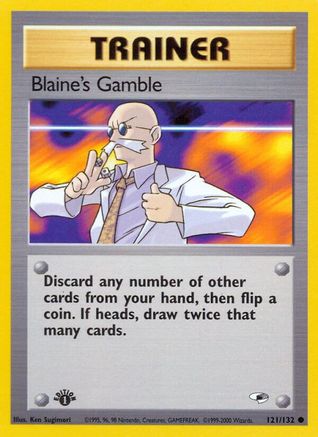 Blaine's Gamble (121/132) [Gym Heroes Unlimited]