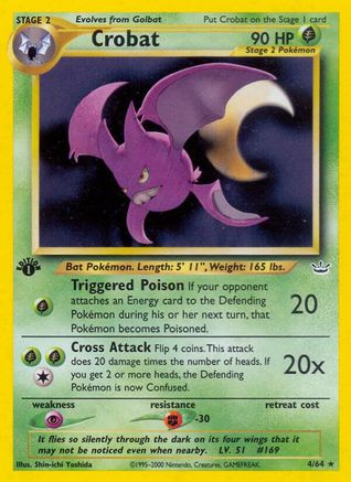 Crobat (4/64) [Neo Revelation Unlimited]