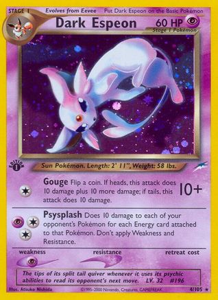 Dark Espeon (4/105) [Neo Destiny Unlimited]