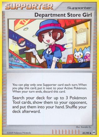 Department Store Girl (85/99) [Platinum: Arceus]