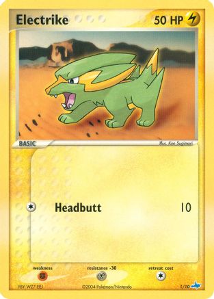 Electrike (1/10) [EX: Trainer Kit - Latios]