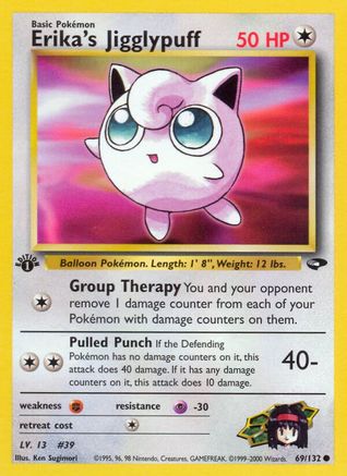 Erika's Jigglypuff (69/132) [Gym Challenge Unlimited]