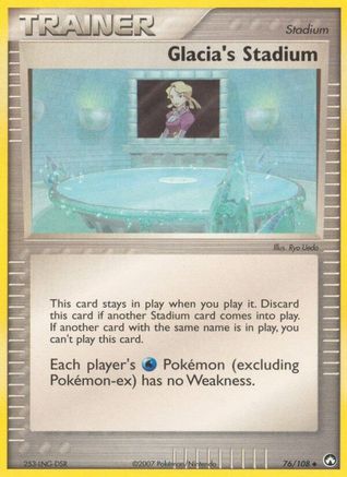 Glacia's Stadium (76/108) [EX: Power Keepers]