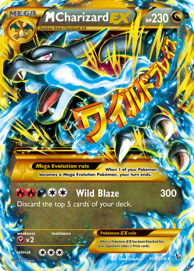 M Charizard EX (108/106) [XY: Flashfire]